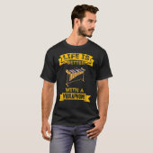 Vibraphone Music Instrument Player Einführungskurs T-Shirt (Vorne ganz)