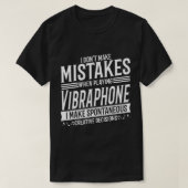 Vibraphone Player Musikinstrument Vibraphone T- T-Shirt (Design vorne)