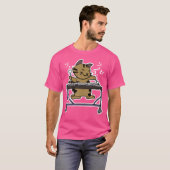 Vibraphone Playing Kitty Cat Jazz Cat Marimba T-Shirt (Vorne ganz)