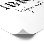 Vibrate höher und höher Lotus dragonfly 8x10" Poster (Ecke)