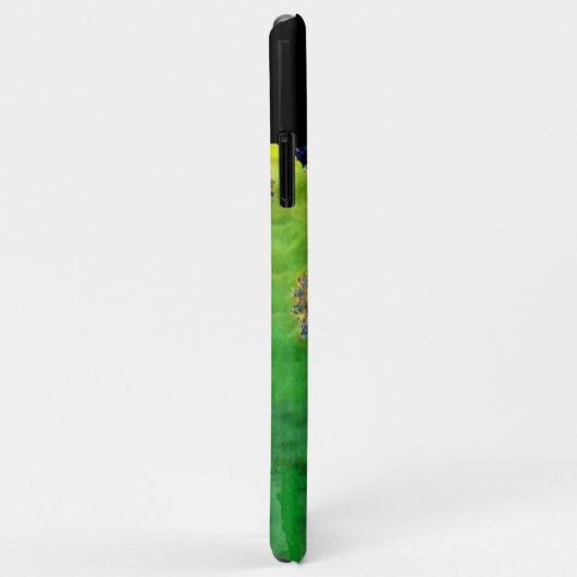 VIBRATIONEN DER FRAU "Grünes Fraktal" Case-Mate iPhone Hülle (Hinten/Rechts)