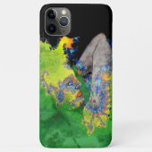 VIBRATIONEN DER FRAU "Grünes Fraktal" Case-Mate iPhone Hülle (Rückseite)