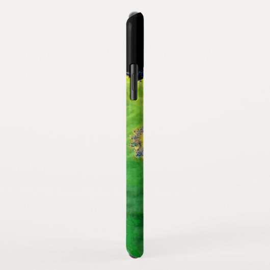 VIBRATIONEN DER FRAU "Grünes Fraktal" Case-Mate iPhone Hülle (Hinten/Rechts)