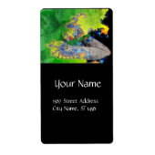 VIBRATIONEN DER MATERIE GREEN EMERALD gelb schwarz (Vorne)