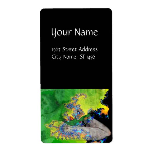 VIBRATIONEN DER MATERIE GREEN EMERALD gelb schwarz (Vorne)