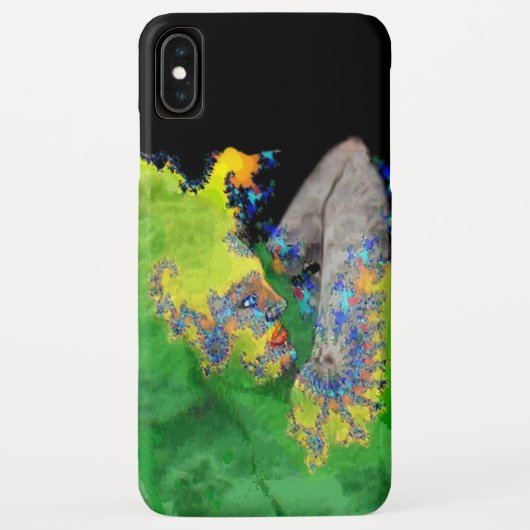 VIBRATIONEN VON MATERIALIEN / FRAUEN IN grünen Fra Case-Mate iPhone Hülle (Rückseite)