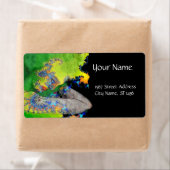 VIBRATIONEN VON MATERIALIEN, grün-gelb, schwarz (Insitu)