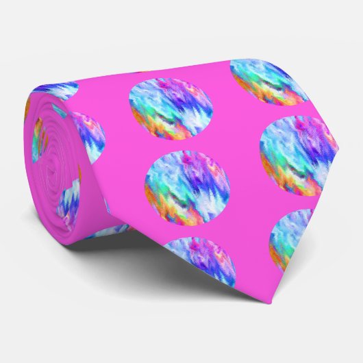 Vibrationsschleife Krawatte (Gerollt)