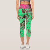 VIBRATIÖSE Capris in MINT/PINK (Rückseite)