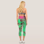 VIBRATIÖSE Capris in MINT/PINK (Rückseite)