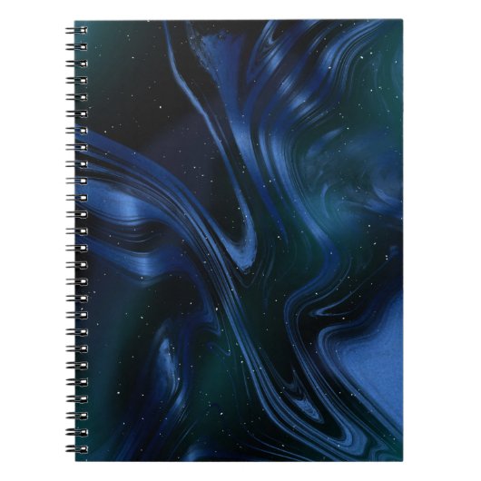 vibratorische Farben Kunst Notizblock (Vorderseite)