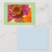 Vibriant Carnation Visitenkarte (Vorne/Hinten)