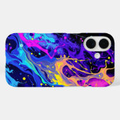 Vibrierend Abstrakt: Ein Farbenstoß Case-Mate iPhone Hülle (Rückseite (Horizontal))