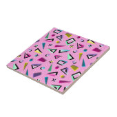 Vibrierende Achtzigerjahre Fliese (Seite)