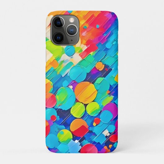 Vibrierende Circle Dance Art Case-Mate iPhone Hülle (Rückseite)