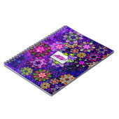 Vibrierende, explodierende Mandalas von Aquarellfa Notizblock (Linke Seite)