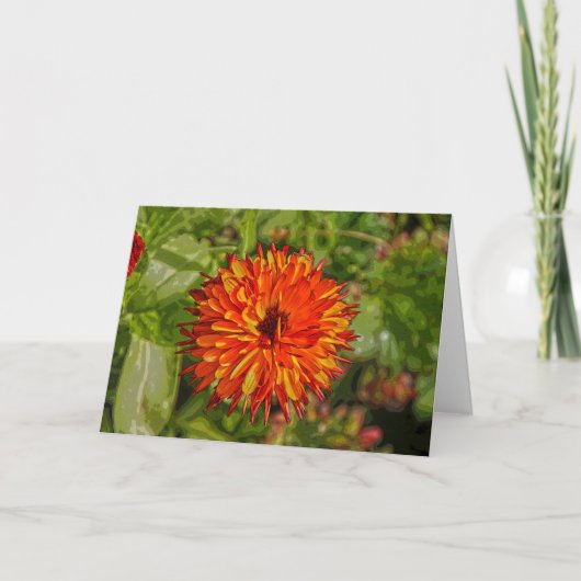 Vibrierende Geburtstags-Karte Karte (Vorderseite)