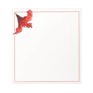 Vibrierende Hibiskus-Blume Notizblock