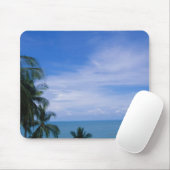 Vibrierende Küstenlinie Mousepad (Mit Mouse)