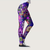 Vibrierende Mandalas von Wasserfarben Leggings (Rechts)