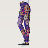 Vibrierende Mandalas von Wasserfarben Leggings (Links)