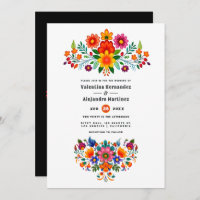 Vibrierende mexikanische Fiesta Floral Wedding