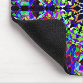 Vibrierende Mosaik-Mandala Mousepad (Ecke)