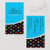 Vibrierende Punkte:: Visitenkarte (Vorne/Hinten)