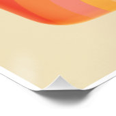 Vibrierende Tufted Flower 3d Art Print - Square Fo Poster (Ecke)