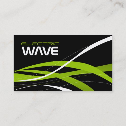 Vibrierende Visitenkarten Visitenkarte (Vorderseite)