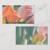 Vibrierende Visitenkarten Visitenkarte (Vorne/Hinten)