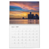 Vibrierender Detroit-Kalender Kalender (Mär 2027)