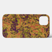Vibrierender Flower Case-Mate iPhone Hülle (Rückseite (Horizontal))