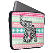 Vibrierender hübscher aztekischer laptopschutzhülle (Vorne Rechts)