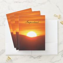 Vibrierender Sonnenuntergang