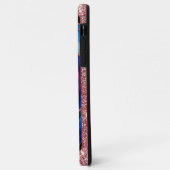 Vibrierendes Abstraktes Agate-Muster mit schlacken Case-Mate iPhone Hülle (Hinten/Links)