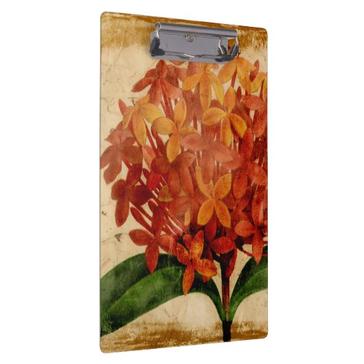 Vibrierendes Blumen-III Klemmbrett (Rechts)