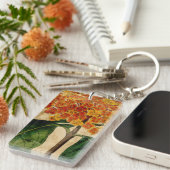 Vibrierendes Blumeni Schlüsselanhänger (Vorderseite rechts)