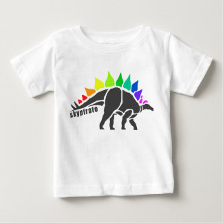 Vibrierendes Dino-Säuglings-Shirt Baby T-shirt