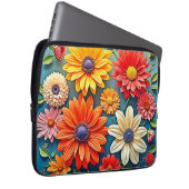 Vibrierendes Fantasiedesign Laptopschutzhülle (Vorne Rechts)