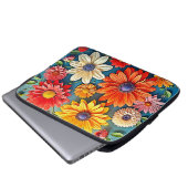 Vibrierendes Fantasiedesign Laptopschutzhülle (Vorne Knopf)
