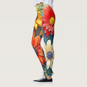 Vibrierendes Fantasiedesign Leggings (Links)