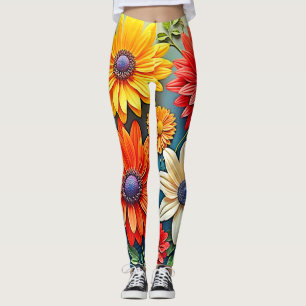 Vibrierendes Fantasiedesign Leggings