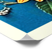 Vibrierendes Fantasiedesign Poster (Ecke)