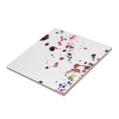 Vibrierendes mehrfarbiges spritzt Tanzen über… Fliese (Seite)