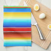 Vibrierendes mexikanisches umfassendes geschirrtuch (Viertel Falte)