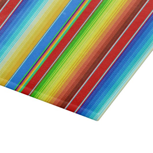 Vibrierendes mexikanisches umfassendes schneidebrett (Ecke)