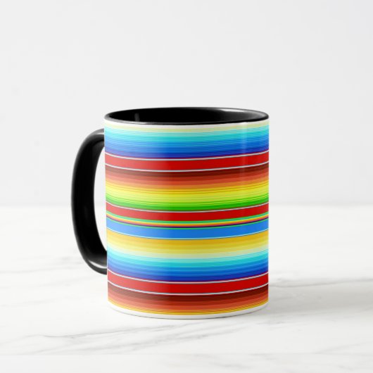 Vibrierendes mexikanisches umfassendes tasse (Vorderseite Links)