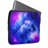 Vibrierendes Nebel-Entdeckungsmuster Laptopschutzhülle (Vorne Rechts)