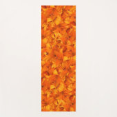 Vibrierendes orange Garten-Lilien-mit BlumenFoto Yogamatte (Vorderseite)